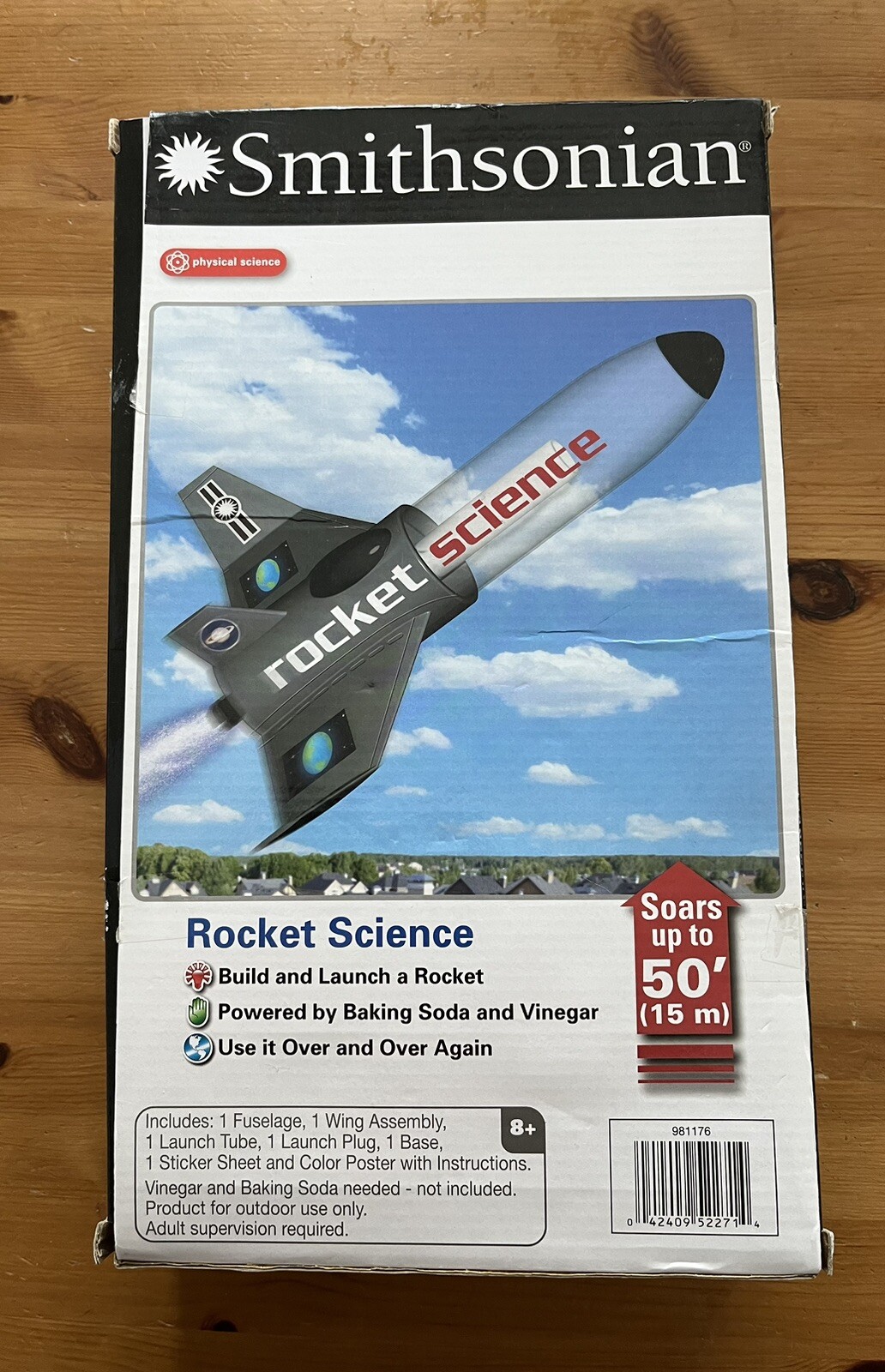Smithsonian Science Activities Rocket Kit Toy set For Kids, NEW