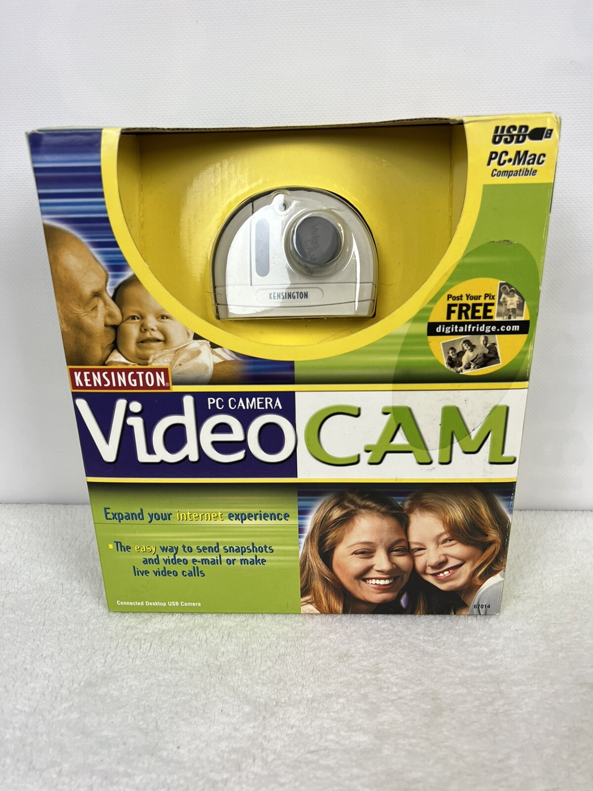 Kensington PC Camera Video Cam 67014 New in Box Expand your internet experience
