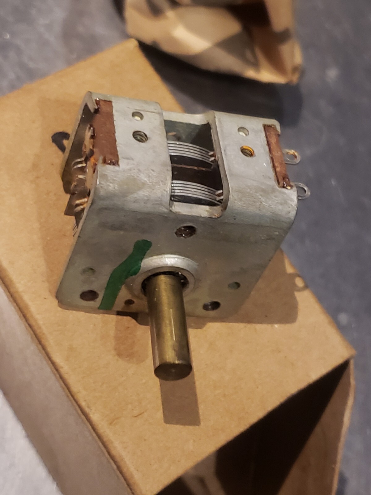 One New Heathkit Preselector Air Variable Capacitor #26-151 for the HW-8