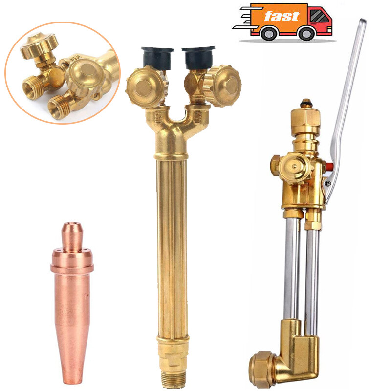 Oxygen Acetylene Regulators Combo Welding Gas Gauges CGA540/510 Welding Torch