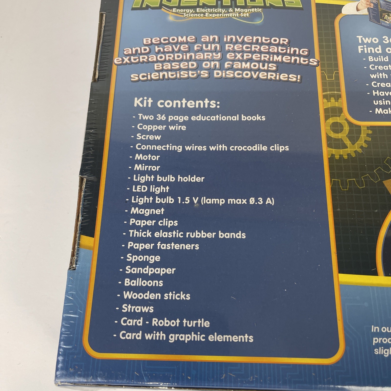 Science Experiment Set New STEM Experiment Kit Homeschool Electricity Magnetics