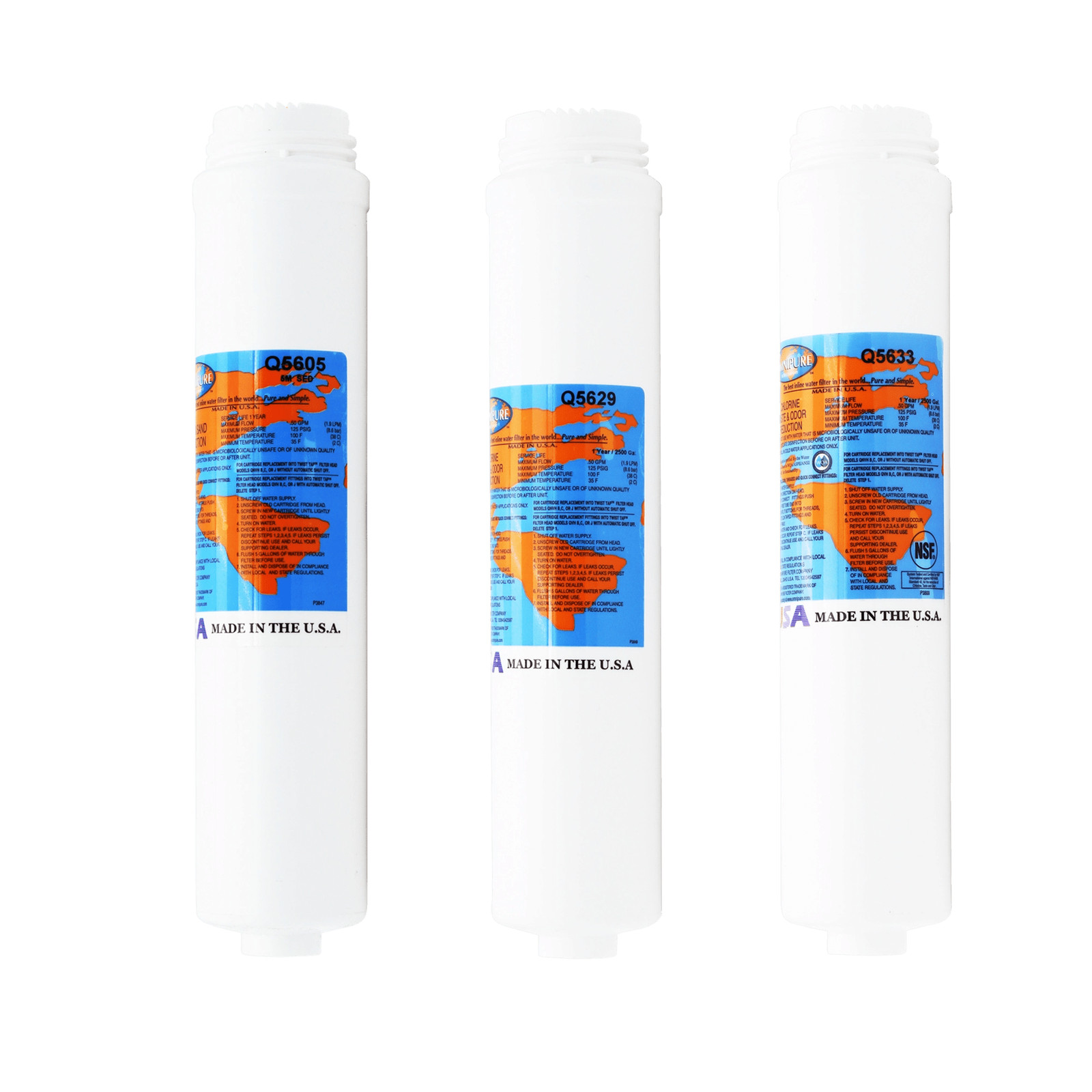 PuROTwist 4000T75 Replacement Filter Kit -Membrane Sold Separately