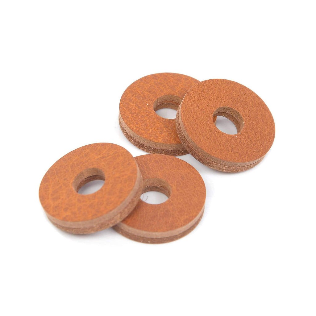 Tackle Leather Cymbal Washers 4-Pack