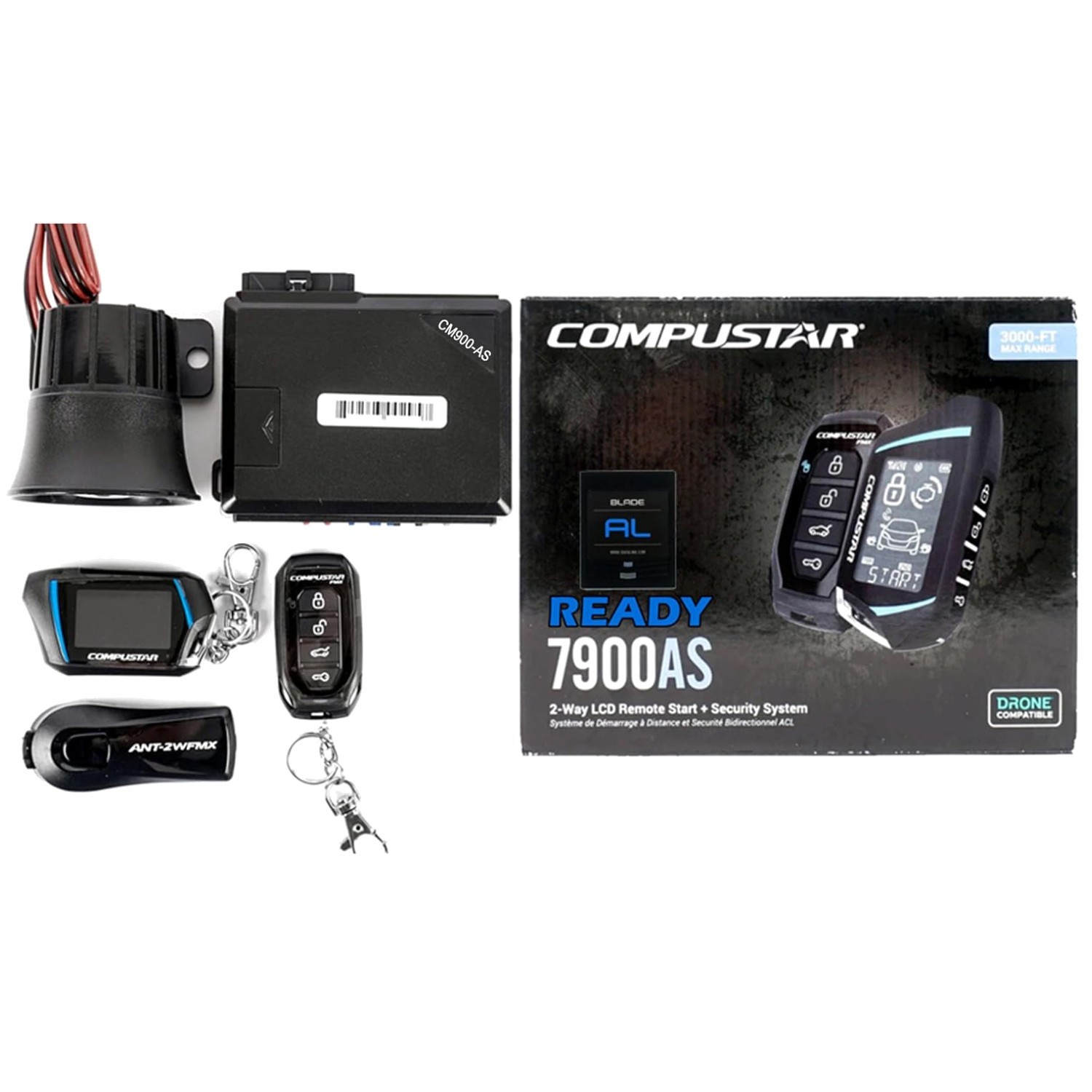 2-Way Remote Start & Alarm Bundle - 3000ft Range