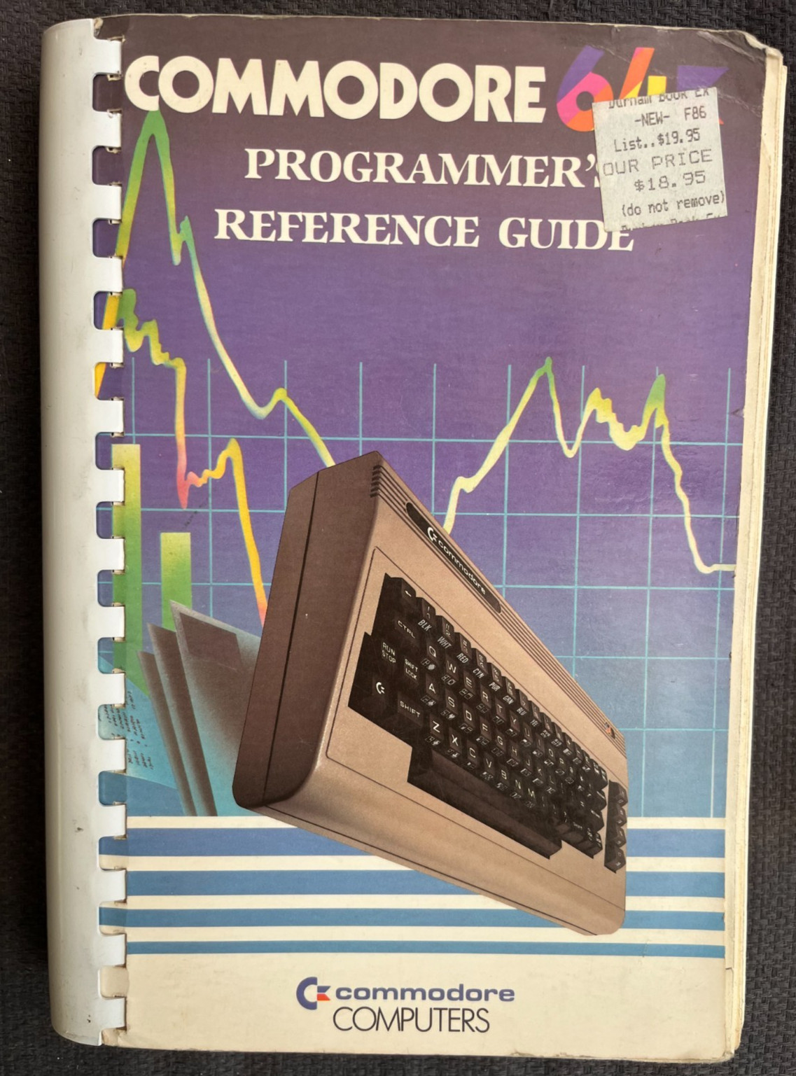 Vintage Commodore 64 Programmer's Reference Guide 1985 1st Edition 10th Printing