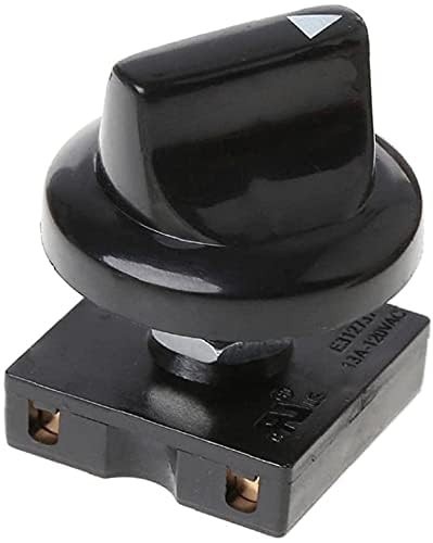 Durable 3-Speed Ceiling Fan Rotary Switch for Professional Wall Installation