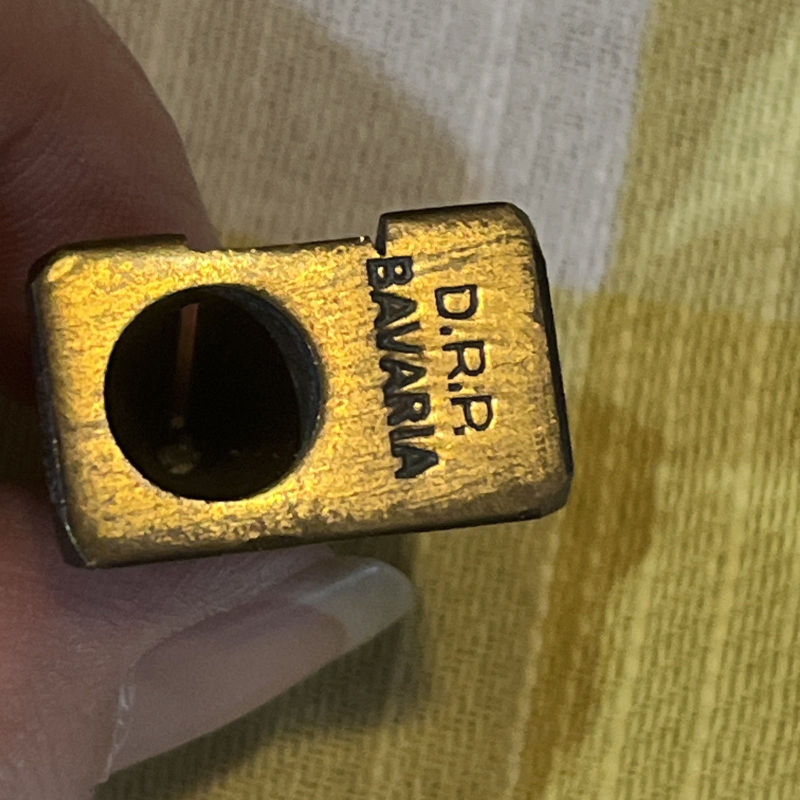 No 4046 Janus Bronze Pencil Sharpener