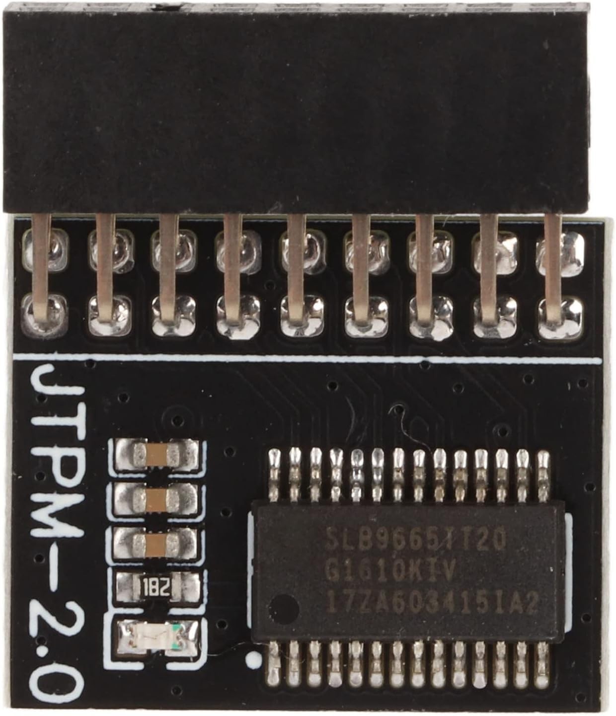 18-Pin TPM 2.0 Module for Enhanced Security on Intel Platforms - Easy Install