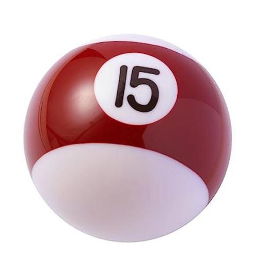 Pool Ball Billiard Stick Shift Knob Universal Gear Shifter Knobs for Brown 15