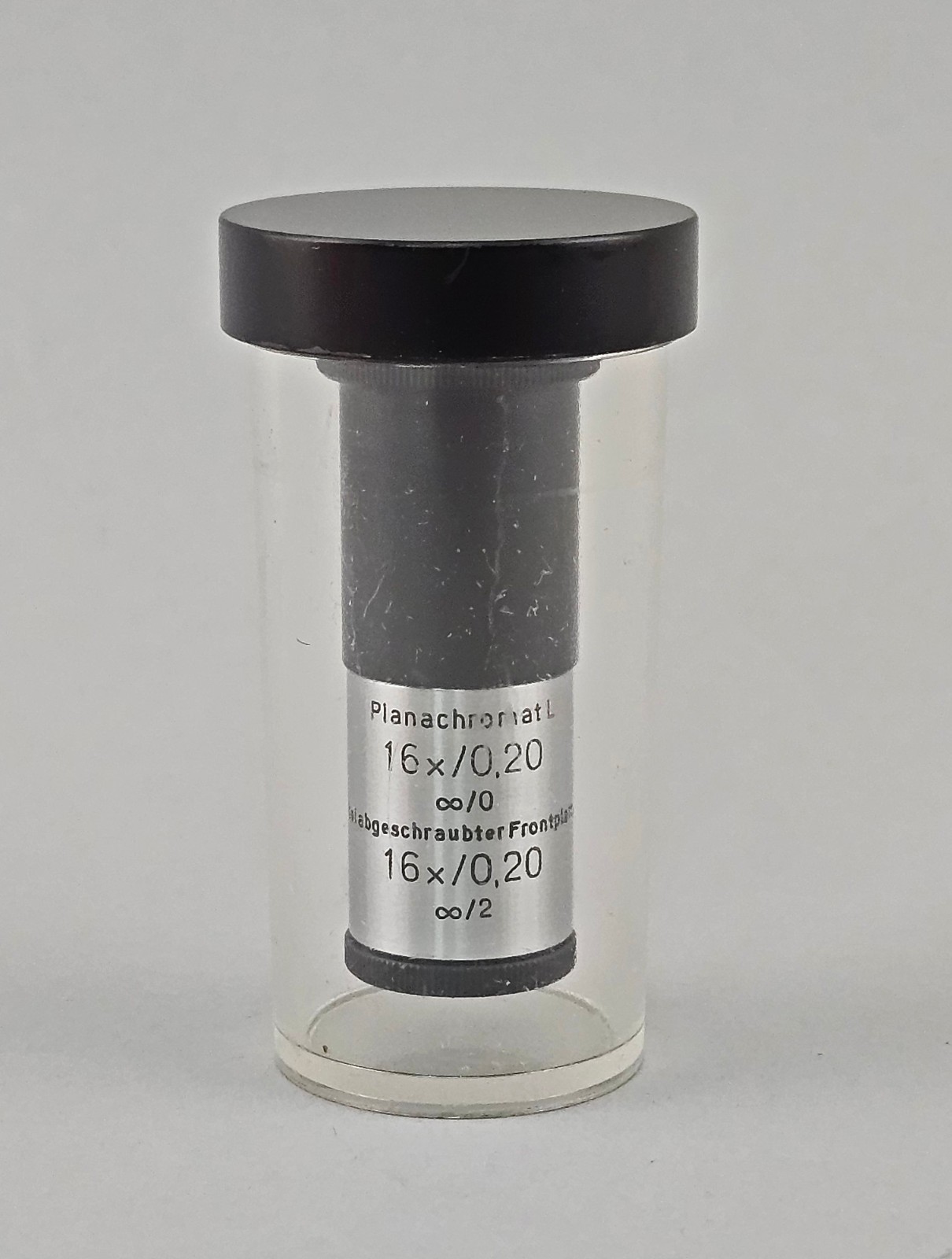 Zeiss Jena Planachromat L 16x/0,20 Infinity/0 RMS Microscope Objective 9470096