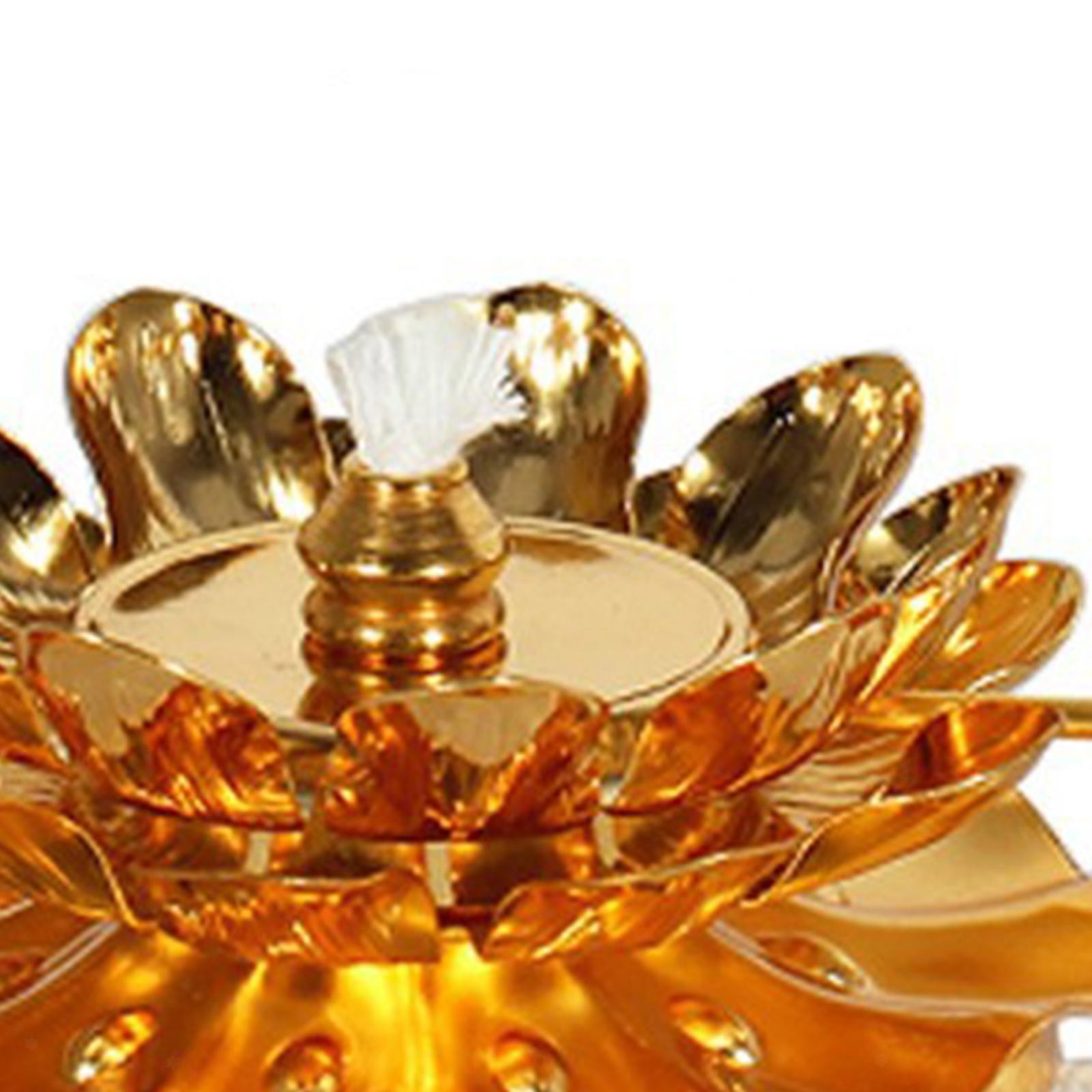 Butter Lamp Wick Holder Without Wick Home Decoration Desktop Ornament Parts