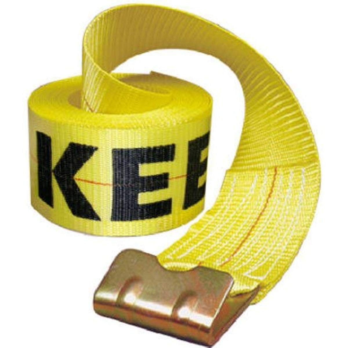 4"x30' Winch Strap Flat Hook 5000 lbs WLL 15000 lbs Break Strength Heavy Duty