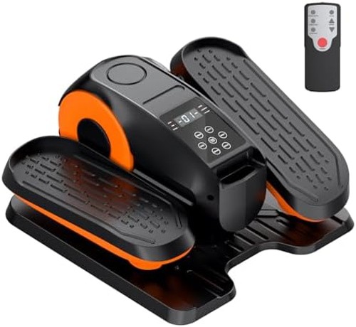HTM Under Desk Elliptical Machine - Electric Elliptical Exerciser for Seniors...