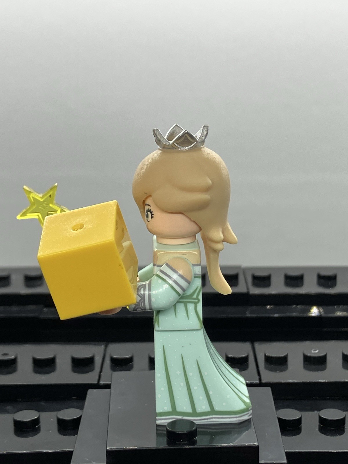 Rosalina Toad And Yoshi Custom Mini Figure Set