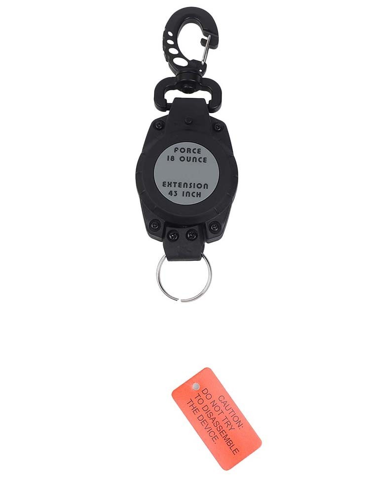 Retractable Dive Accessory with Clip for Easy Gear Management while Underwater