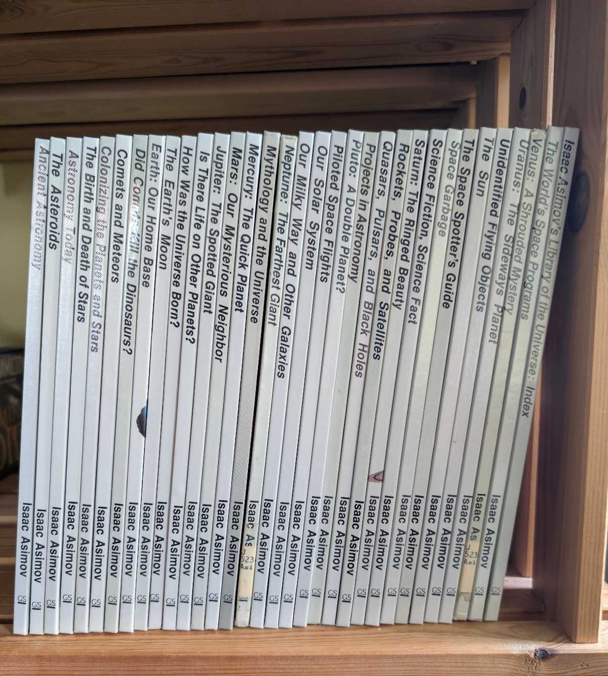 Isaac Asimov's Library of the Universe COMPLETE SET including the rare INDEX