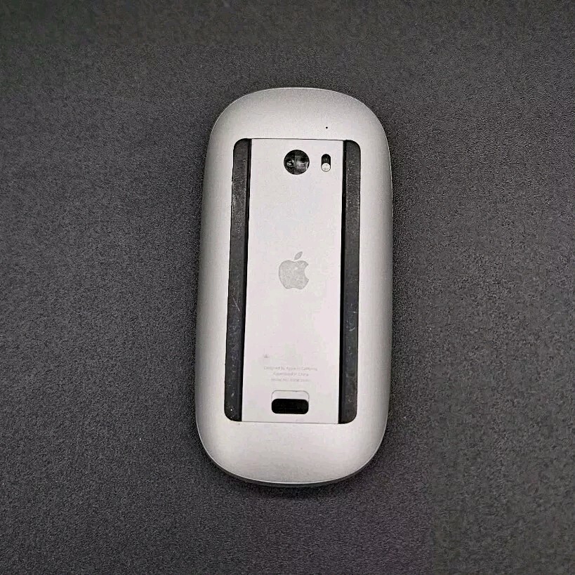 Apple MB829LL/A Wireless Bluetooth Magic Laser Mouse White A1296 (Tested Works)