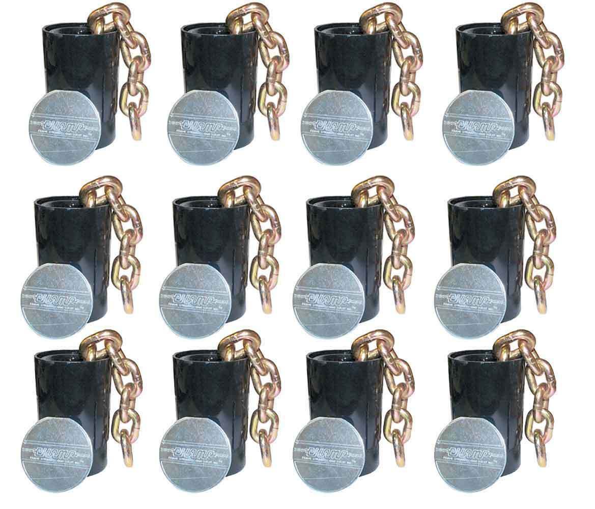 12ct Champ Anchor Pots 1600 & Floor Plates 1677 for Frame Machine / Pulling Post