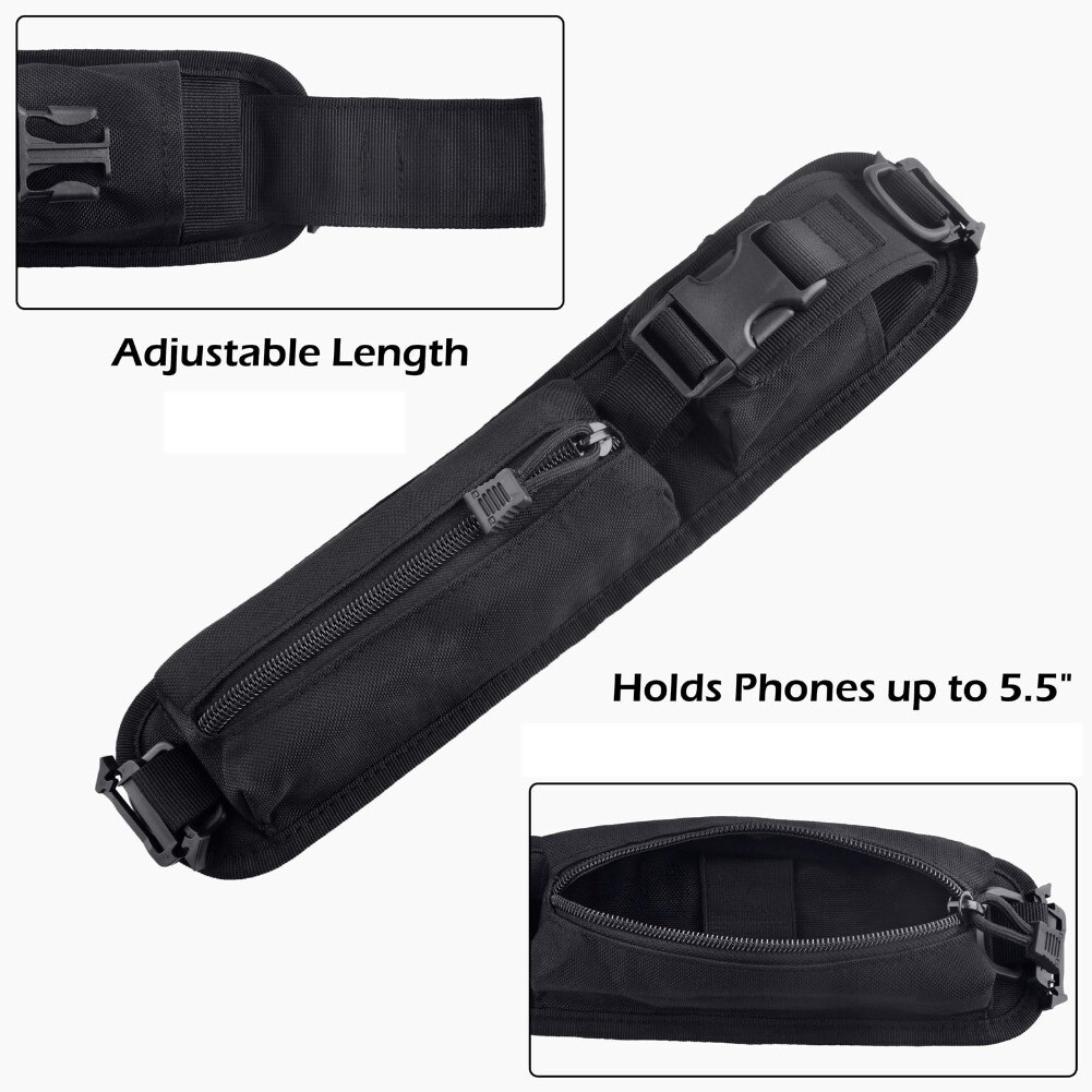Tactical Backpack Shoulder Strap Sundries Pouch Molle Pouch Pack EDC Tool Bag US