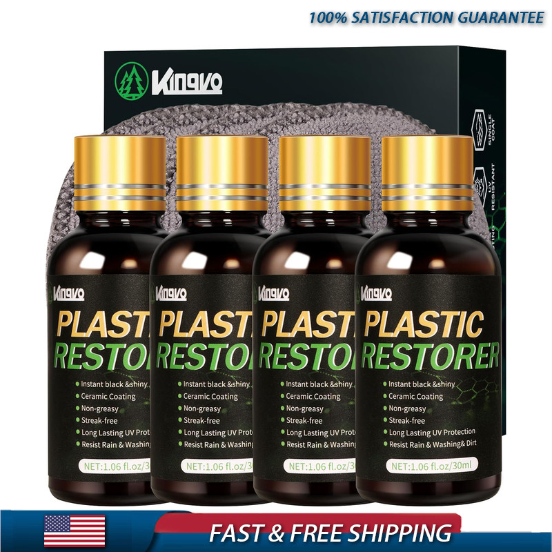 Black Plastic Trim Restoration Vinyl Restorer Automotive Hydrophobic Ceramic Coa