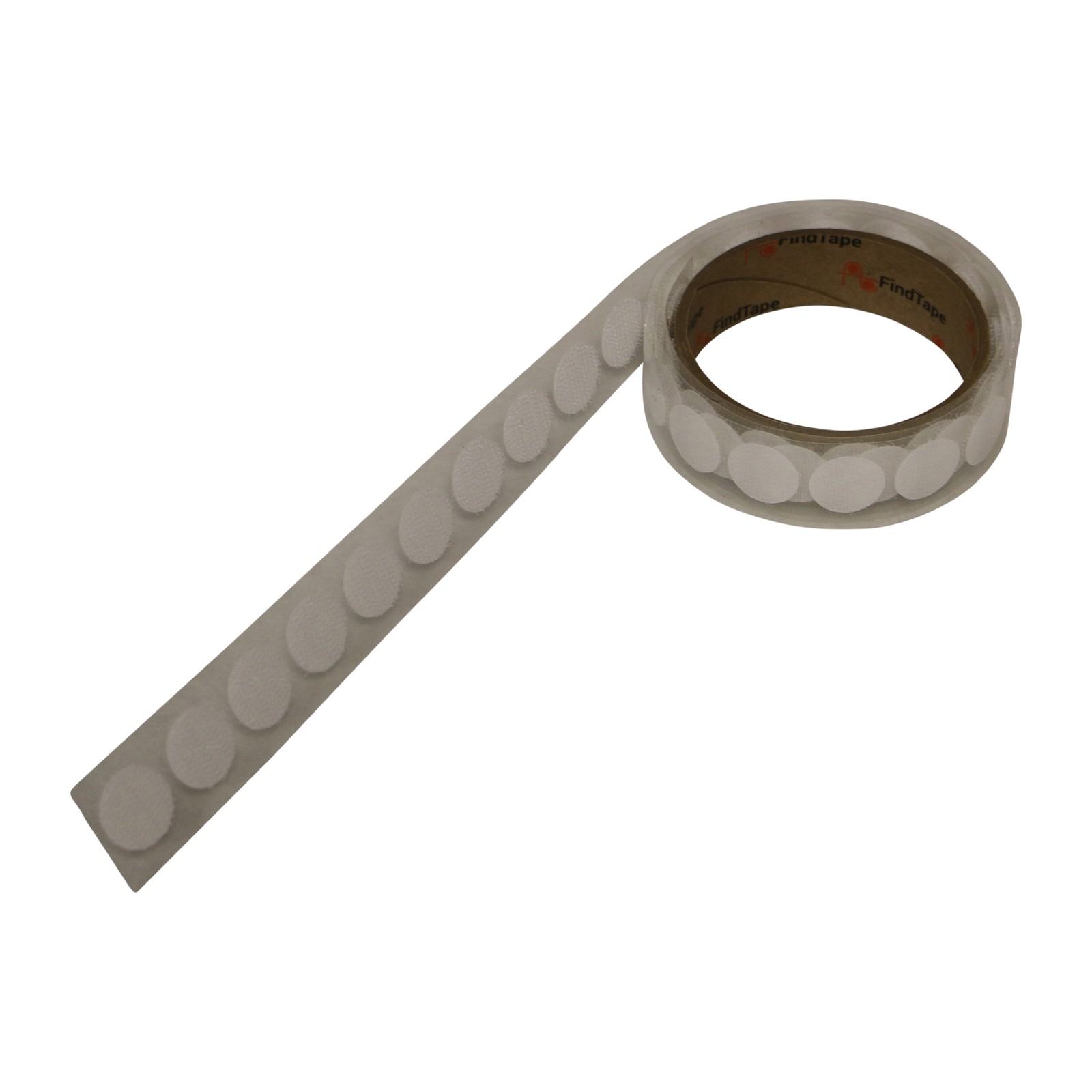 FindTape 3/4-inch Diameter Hook and Loop Self-Adhesive Dots: 50 per roll /  Hook