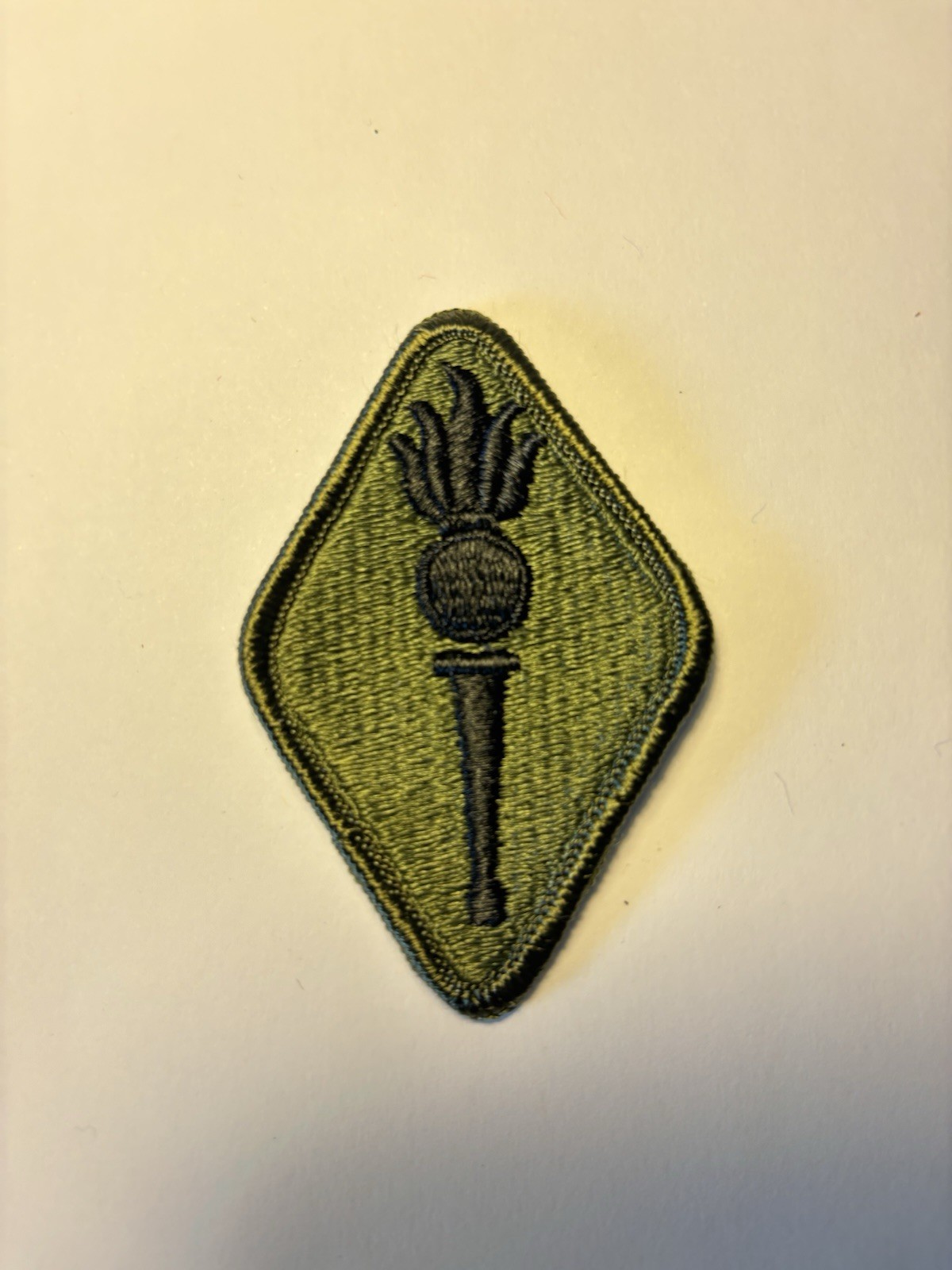 Army Ordnance Center Subdued U.S. Army Shoulder Patch Insignia