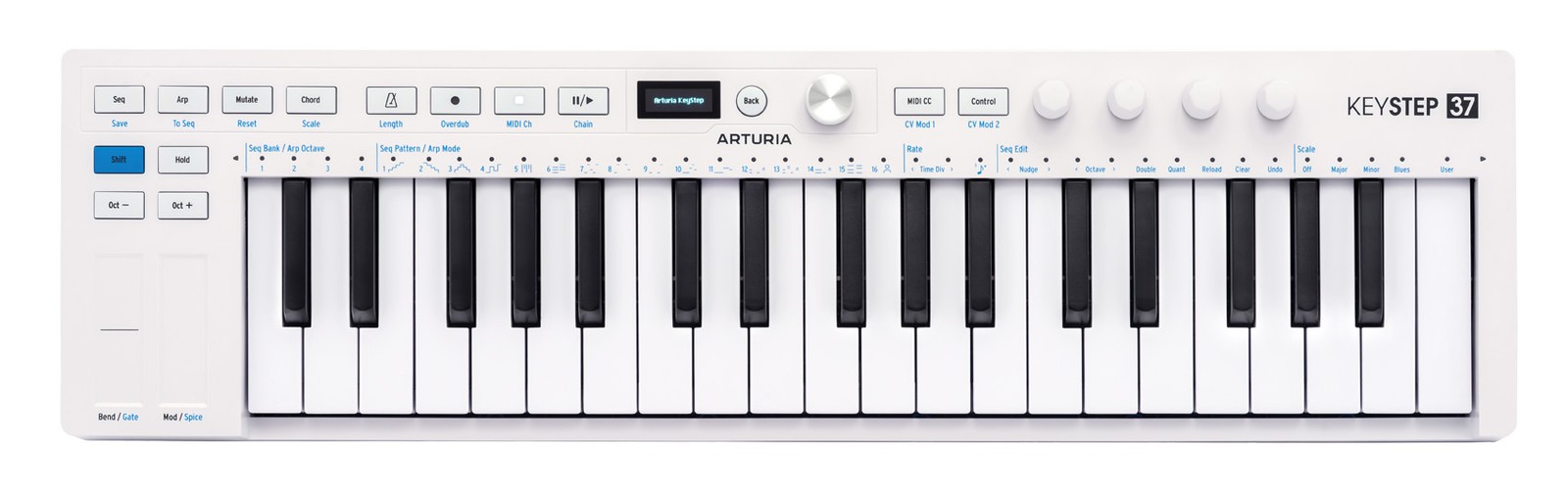 Arturia KeyStep 37 MK2 37-Key Sequencer USB MIDI DJ/Studio Keyboard Controller