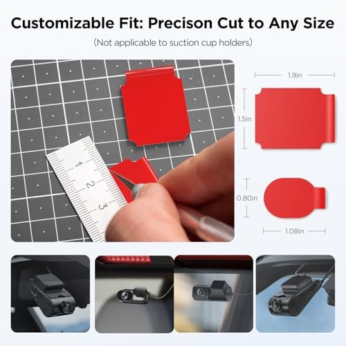 Upgraded Grey Two Pieces Each Front and Rear Adhesive Pads for A229 Series