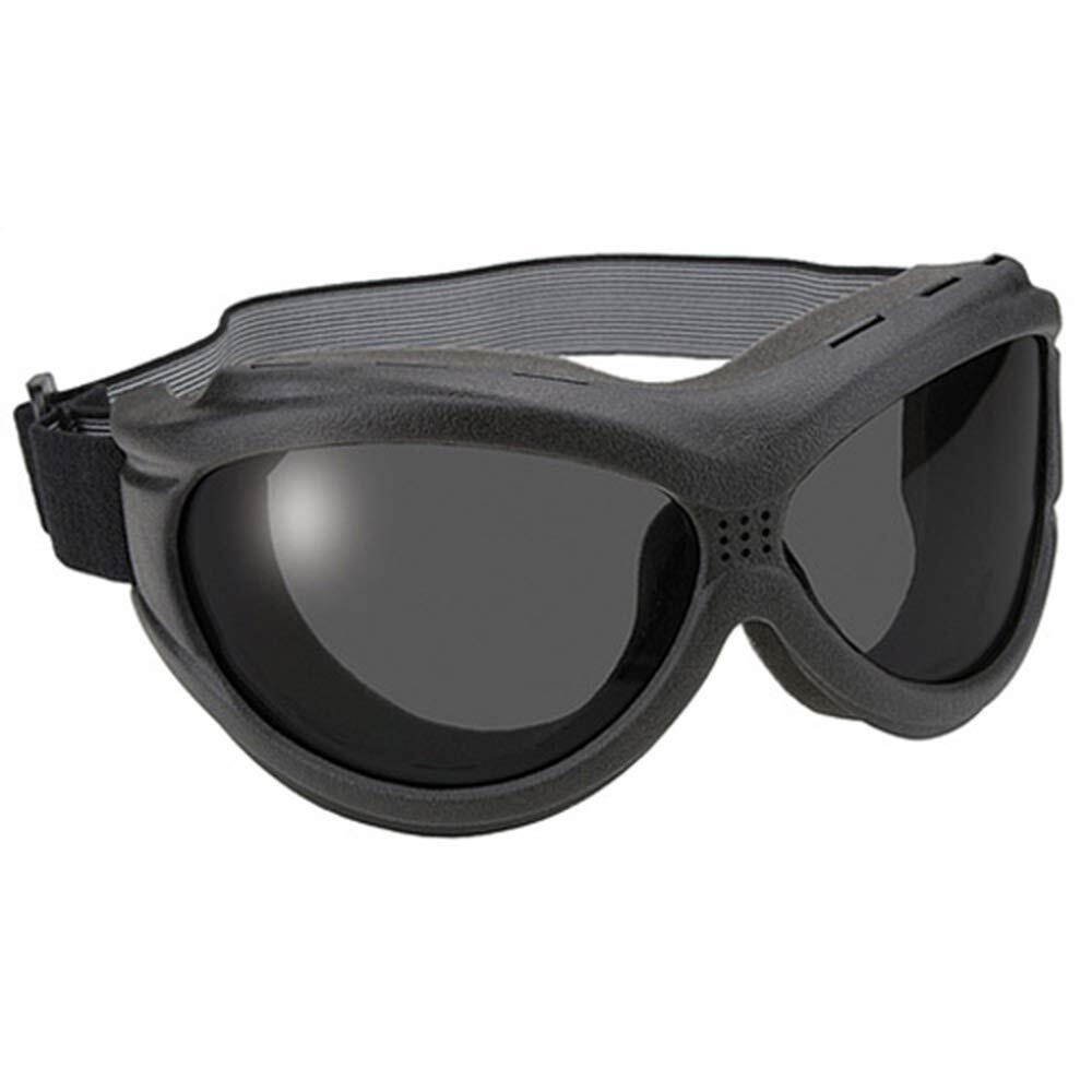 Pacific Coast Sunglasses The Beast Black Motorcycle Goggles With Anti Fog