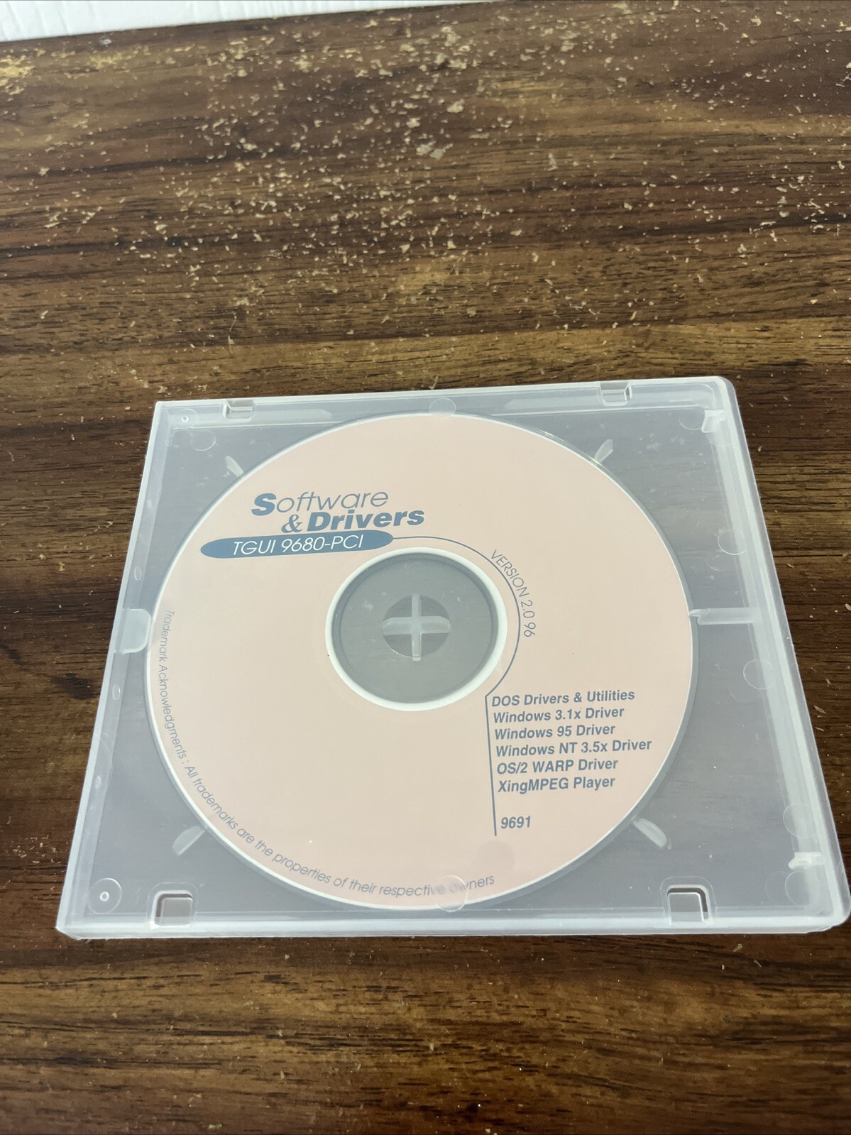 software drivers tgui 9680-pci