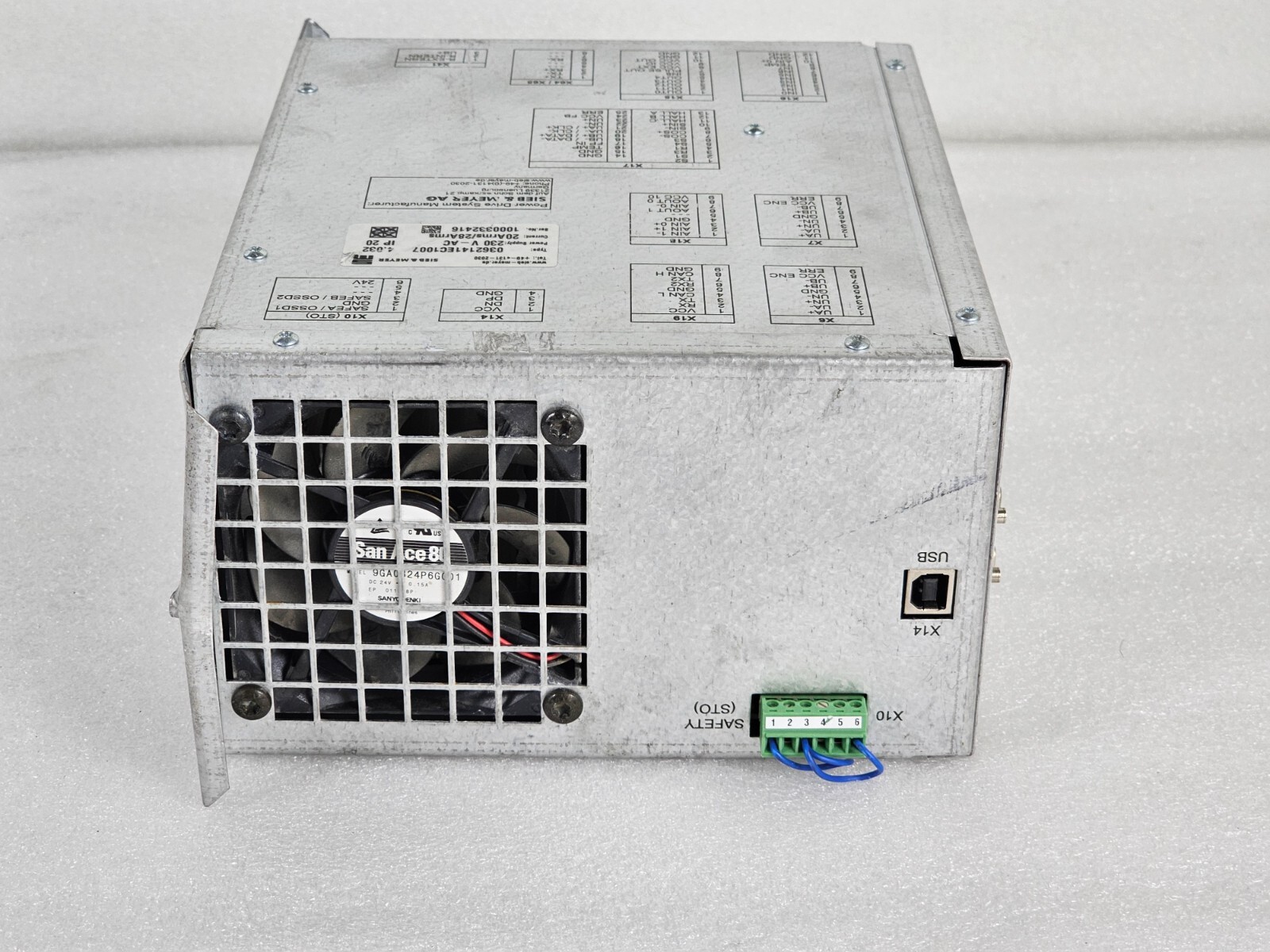 1PC SIEB&MEYER 0362141EC1007 Colibri SD2S Spindle Motor Driver