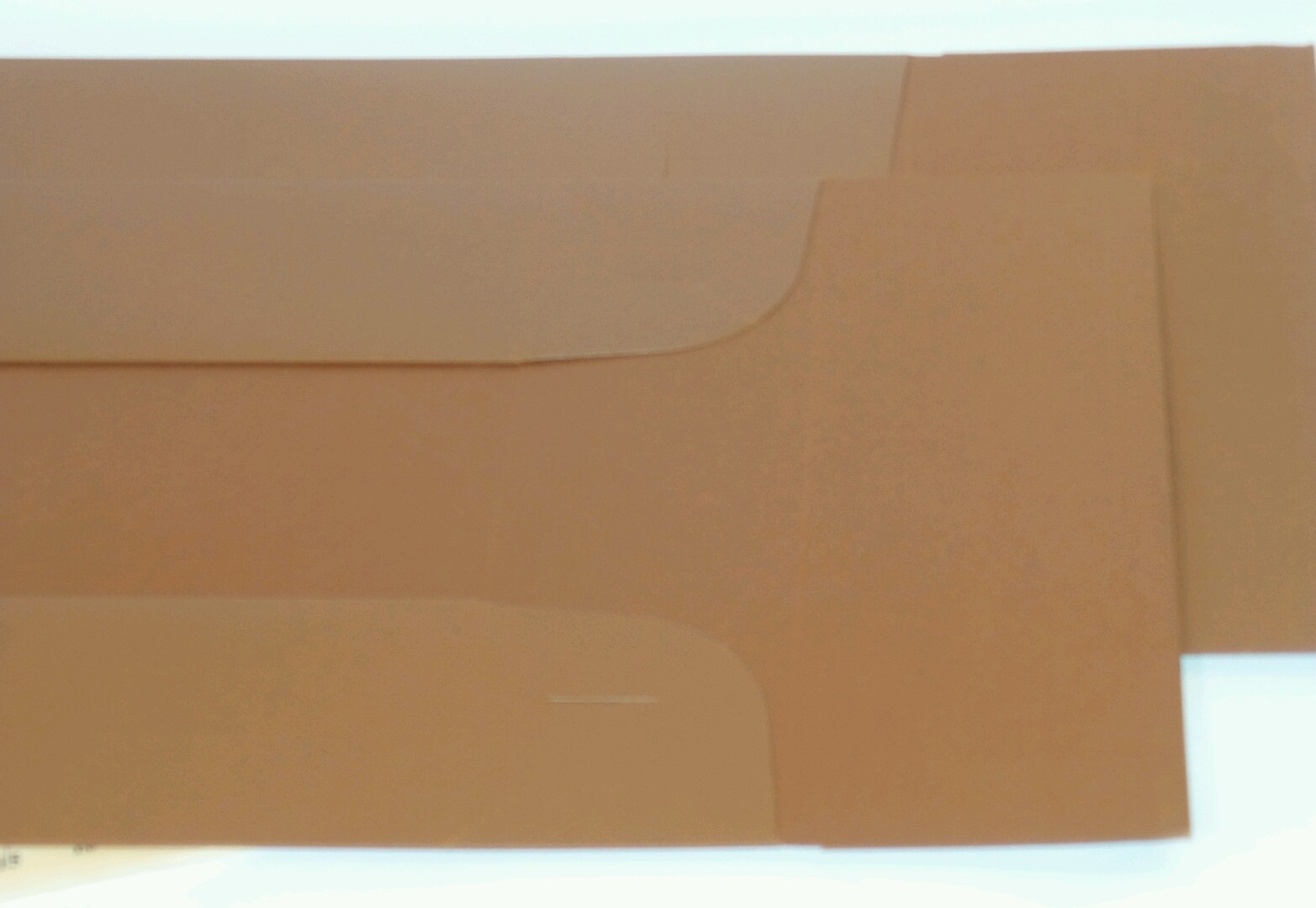Coach empty gift box 14''x14''x5" Brown Gold ~new~