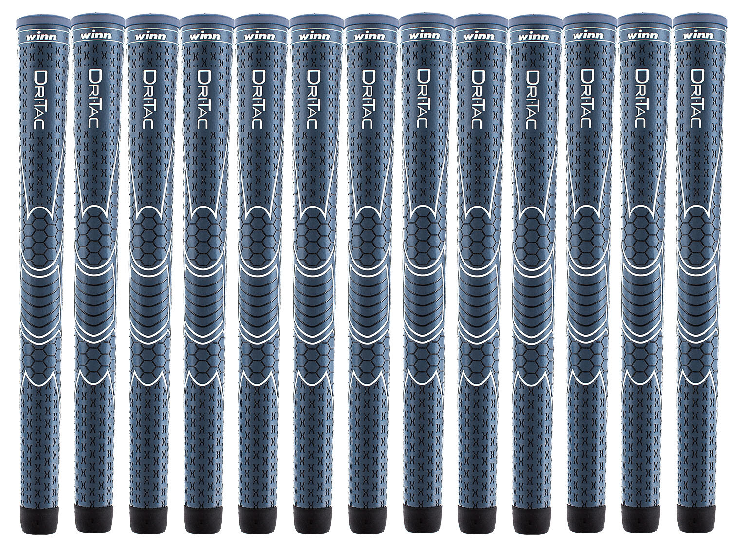 Winn DRI-TAC Navy Blue Midsize Size Golf Grip (+1/16) 6DTNB