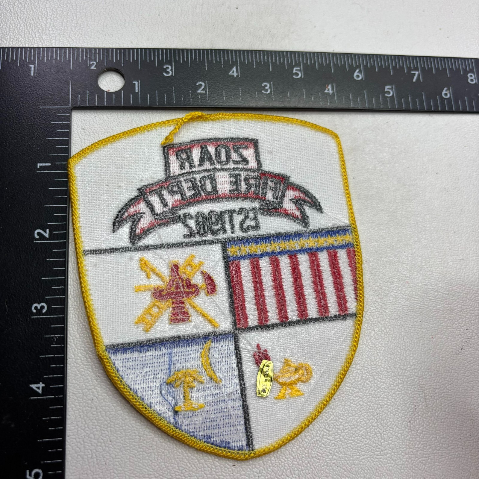 ZOAR FIRE DEPARTMENT Patch (Firefighter) 541J