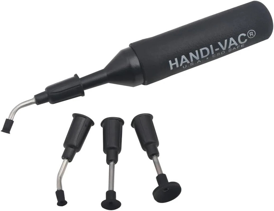 Anti Static Vacuum Sucking Pen Mini IC Pick up Tool with 4 Suction Headers for I