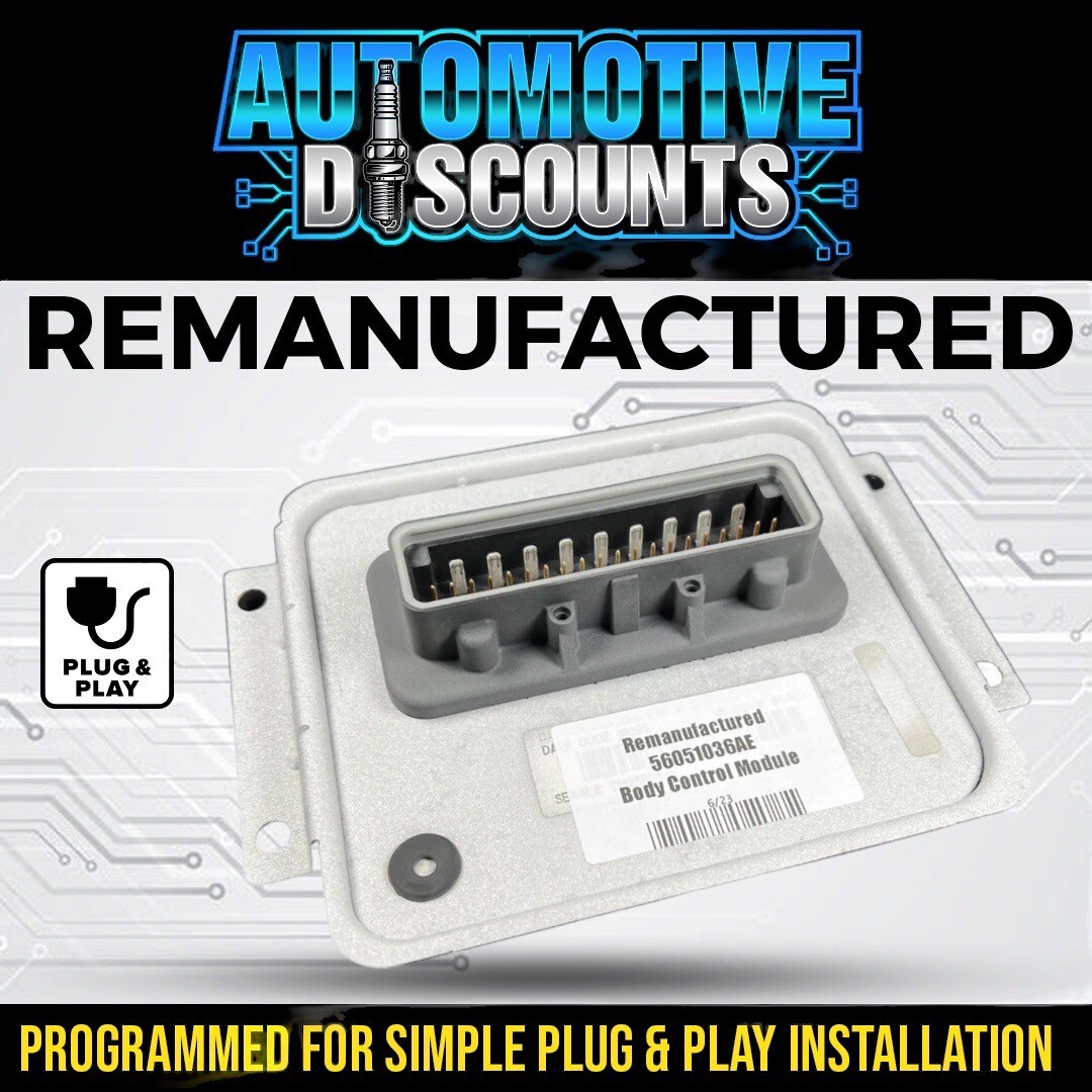 2004 Dodge Ram FCM Front Control Module Multifunction Unit 56051036AE