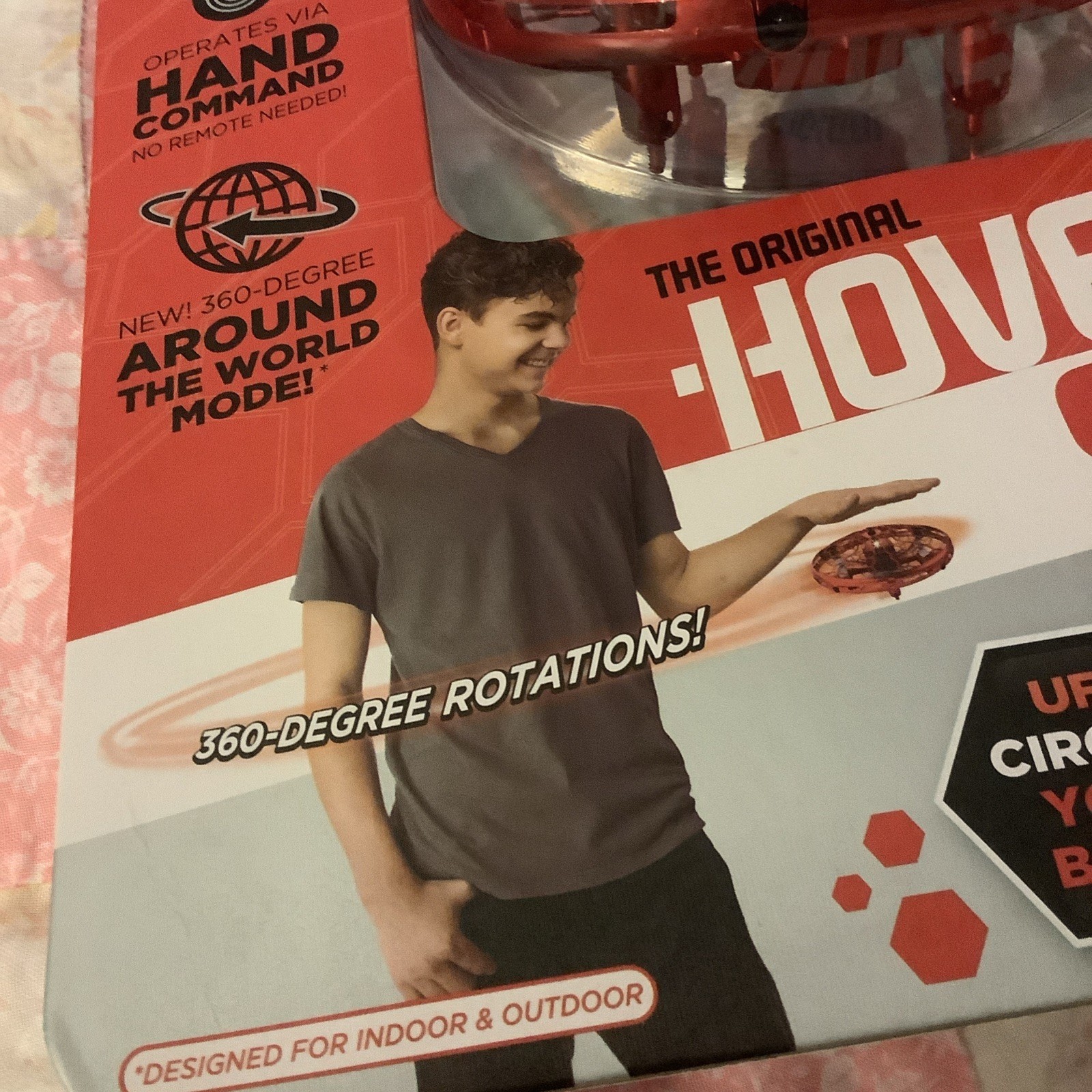 The Original Hover Star 360 Motion Controlled UFO Red SEALED NEW