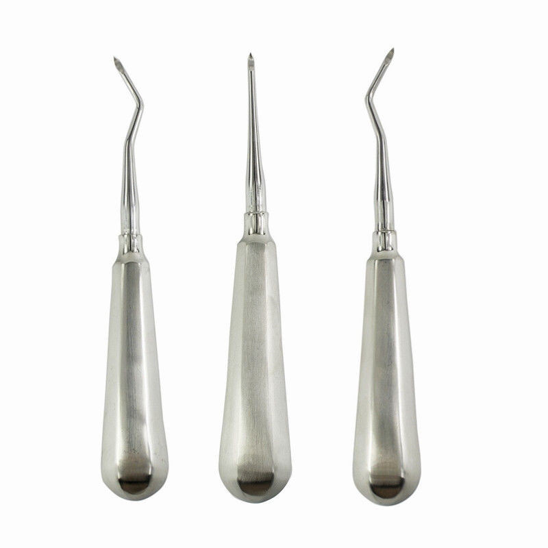 Dental Surgery Teeth Extraction Root Tip Apical Elevators Right/Left/Straight