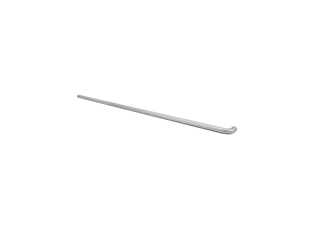 FHC 891642CA 1" Diameter Push Bar Single Sided 42" Doors - Clear Anodized