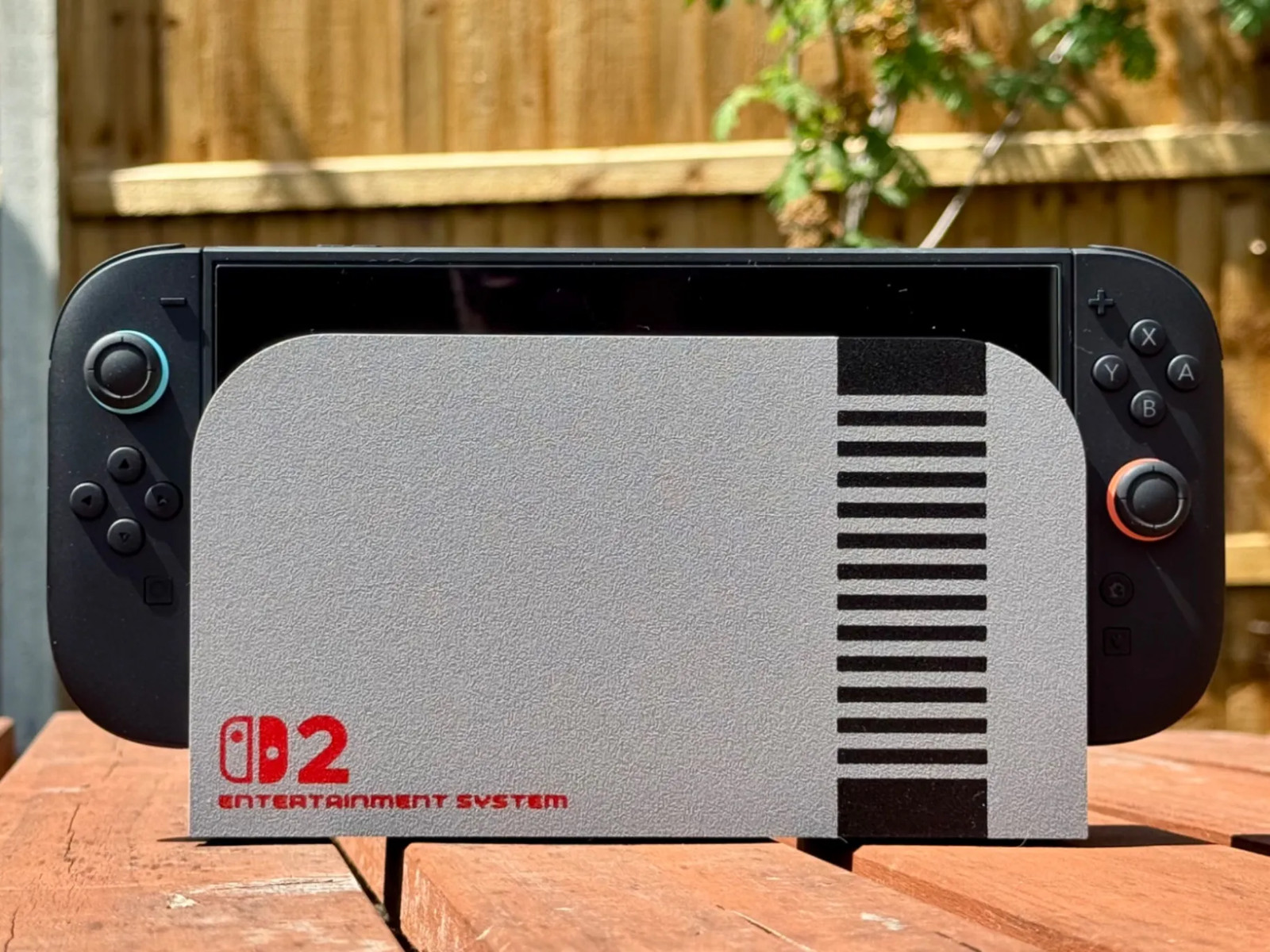 Nintendo Switch Dock NES Style Retro Classic Entertainment System Stand