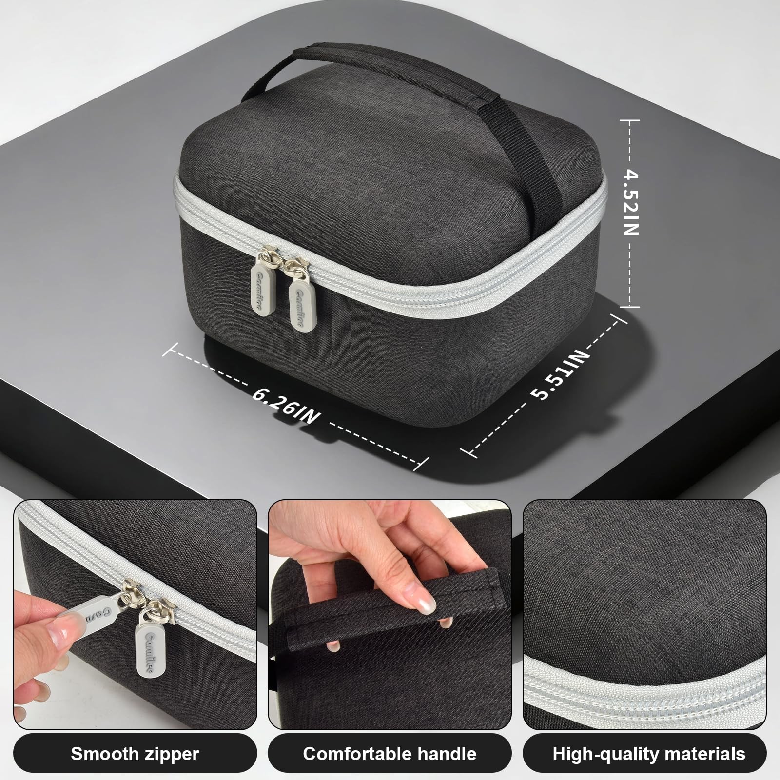 Card Shuffler Case 1-2 Deck Hard Shell Organizer for Automatic Card Shuffler ...