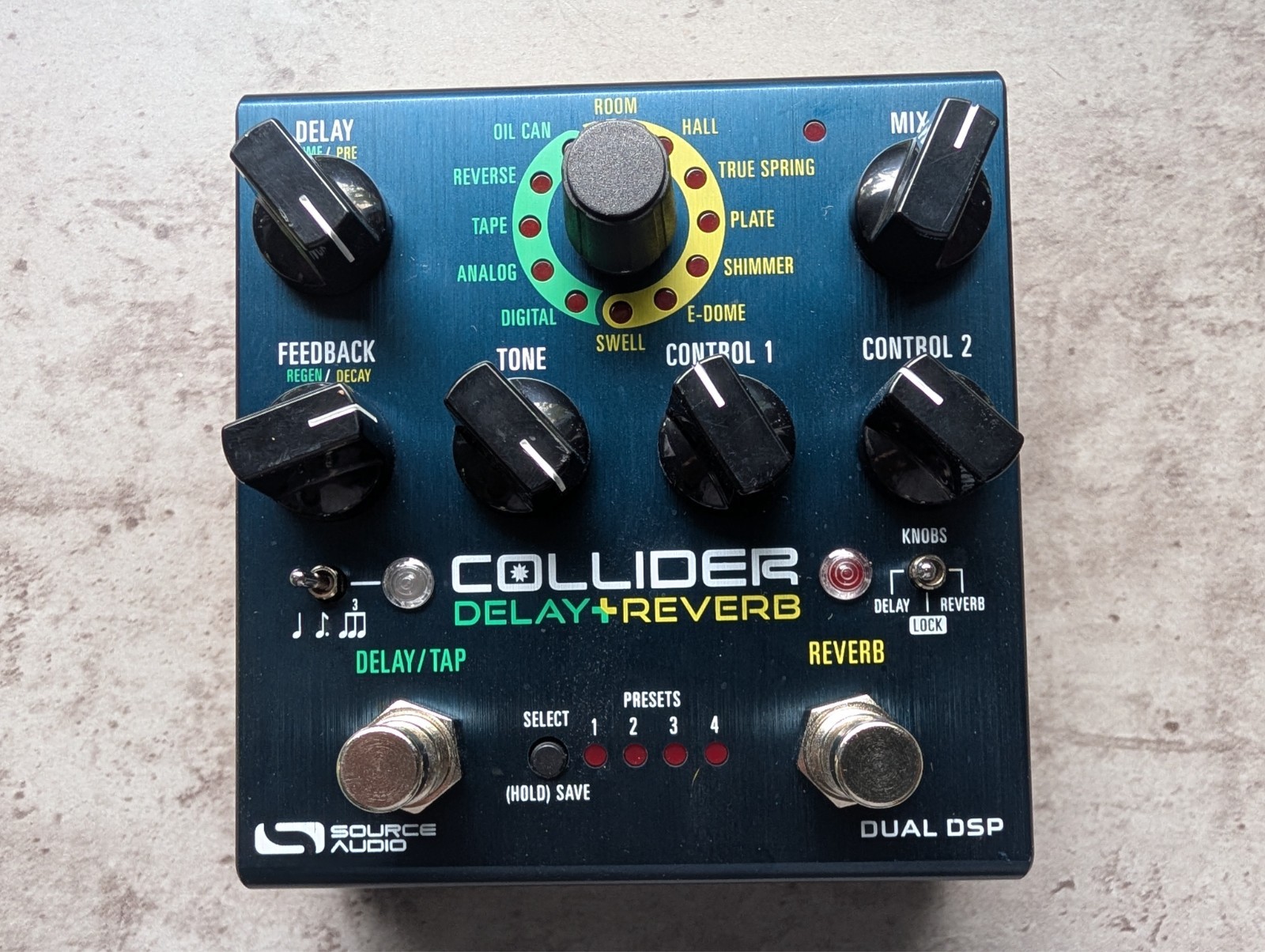 Source Audio Collider Stereo Delay+Reverb Pedal - SA263