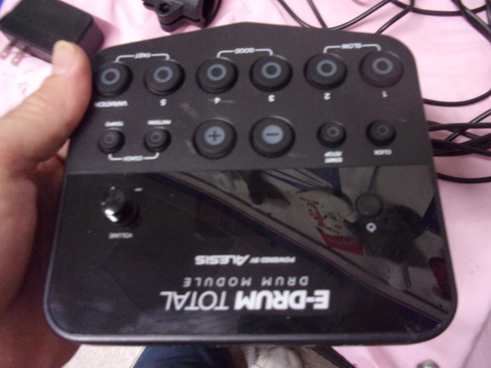 Alesis Module Electronic E-Drum Total 1/4" input w/ Wiring Harness + Power Suppy