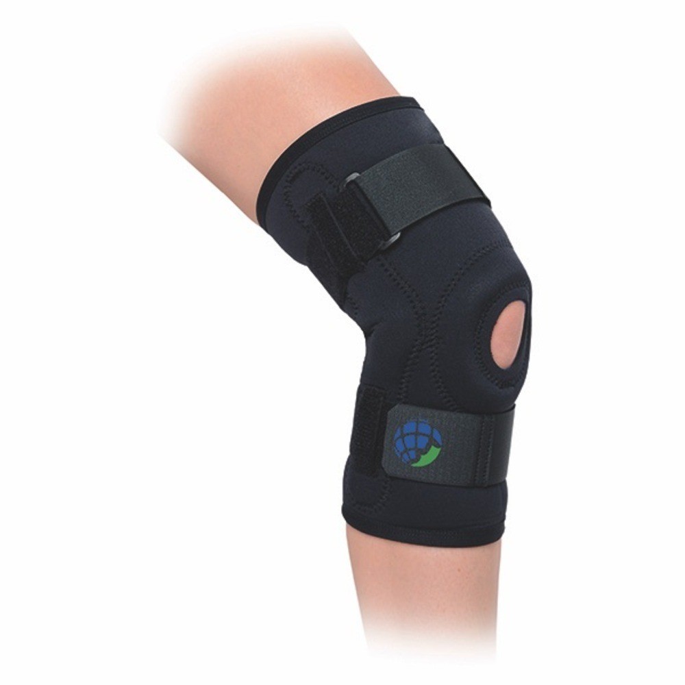 Advanced Orthopaedics The Cross-Fit Universal Hinged Knee Brace Fits All Knee