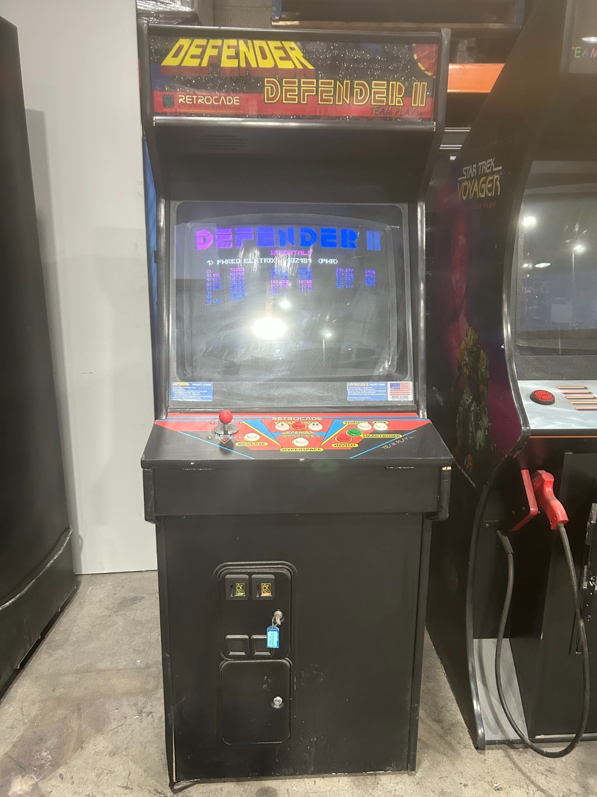 arcade machine