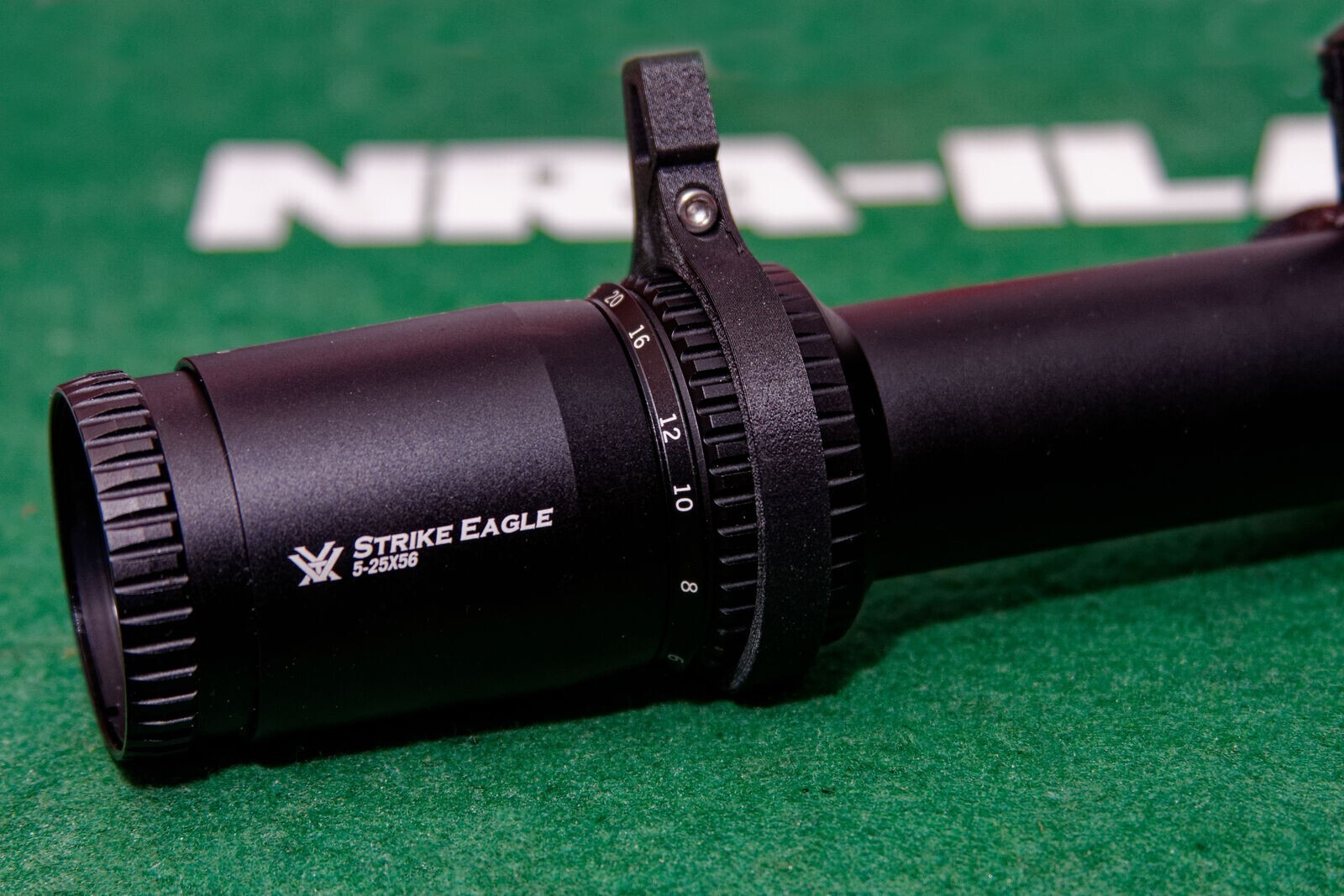 Vortex Optics Strike Eagle 5-25x56 Switchview Carbon Fiber Scope Throw Lever