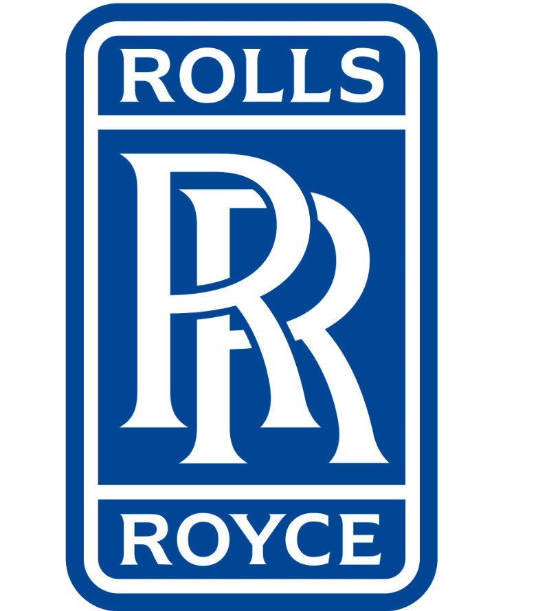 Rolls Royce sticker logo emblem skate cell laptop bumper vinyl decal