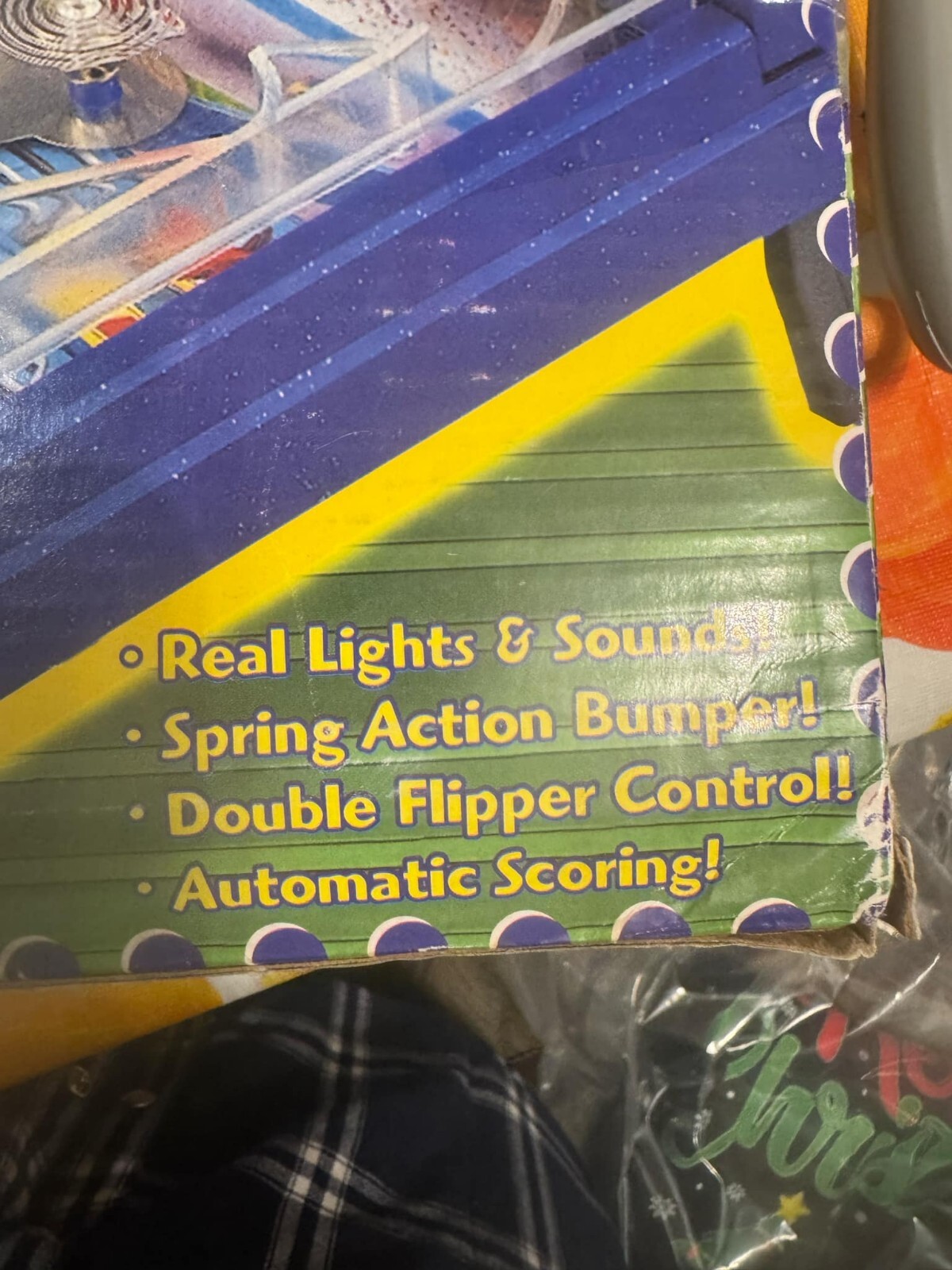 Racing Pro Pinball Machine – Vintage, New in Box