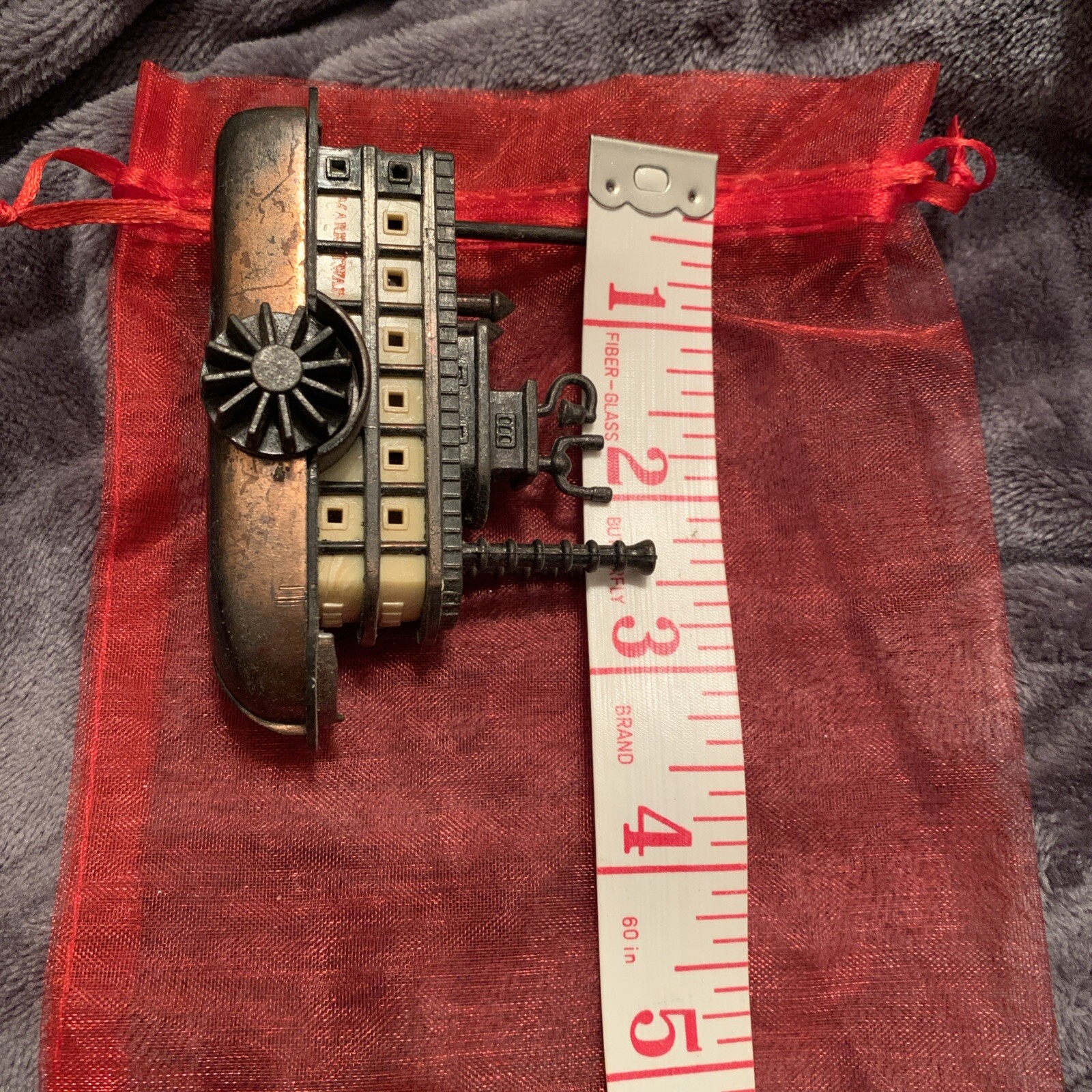 Mini steam ship pencil sharpener metal Hong Kong