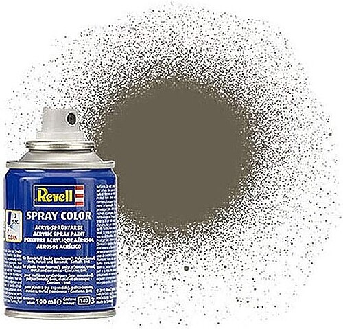 Revell-Germany 100ml Acrylic NATO Olive Mat Spray - Hobby and Model Acrylic